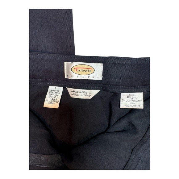Talbots Lined Trousers in 2P in Navy - Picture 7 of 7